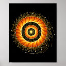 Suche nach fibonacci spirale poster Heilige geometrie