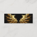 Suche nach flügel visitenkarten Gold