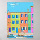 Suche nach burano poster Venedig