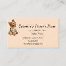 Suche nach yorkshire terrier visitenkarten Haustier