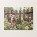 Suche nach schweine puzzle Niedliches schwein