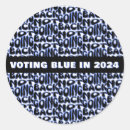 Suche nach demokratisch aufkleber Votum blau