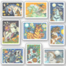 Suche nach halloween pferd aufkleber Beängstigend