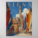 Suche nach siena poster Piazza del campo