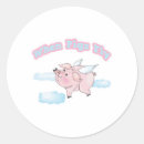 Suche nach schweine fliegen aufkleber Schweinchen