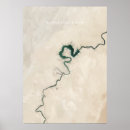 Suche nach oase kunst poster Fluss