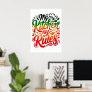 Suche nach regeln poster Küche