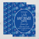 Suche nach winter shower baby einladungen Blau