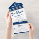 Suche nach bar mizwa einladungen Navyblau