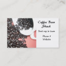 Suche nach coffee cup visitenkarten Bohnen
