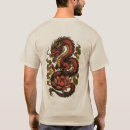 Suche nach roter drache tshirts Gold