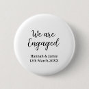 Suche nach verlobt buttons Wir sind verlobt