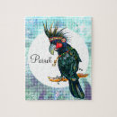 Suche nach wilde papageien puzzle Aquarell