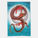 Suche nach chinesische drachen geschirr tücher Rot