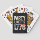Suche nach party spielkarten Rot weiß und blau