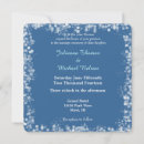 Suche nach winter wonderland wedding einladungen Blau
