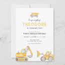 Suche nach baufahrzeuge einladungen Junge