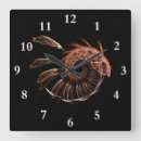 Suche nach schwarzer vogel wanduhren Orange