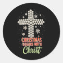 Suche nach christus aufkleber Weihnachten