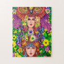 Suche nach bunte eule puzzle Blume