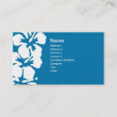 Suche nach blauer hibiskus visitenkarten Abstrakt