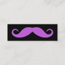 Suche nach mustache visitenkarten Schwarz