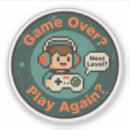Suche nach retro game aufkleber Geschenkidee