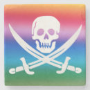 Suche nach piratenflagge untersetzer Schädel