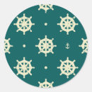 Suche nach vintager anker aufkleber Blau