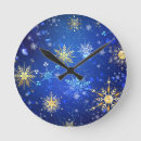 Suche nach schneeflocken wanduhren Muster