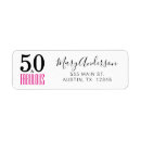 Suche nach 50 geburtstag rücksende aufkleber Elegantes geburtstags party