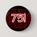 Suche nach 75 geburtstag buttons Alles gute zum geburtstag