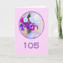 Suche nach 105 geburtstag karten Blume