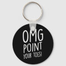 Suche nach zehen schlüsselanhänger Tänzerin