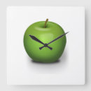 Suche nach grüne äpfel wanduhren Apfel