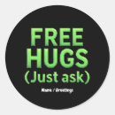 Suche nach hugs aufkleber Lustig