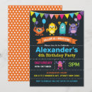 Suche nach monster party einladungen Boy