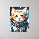 Suche nach astronauten leinwandbilder Katze