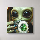 Suche nach alien leinwandbilder Ufologie