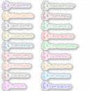 Suche nach farbige ostereier aufkleber Glücklicher oster