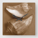 Suche nach muscheln wanduhren Seashell