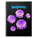 Suche nach quallen notizbuch Unter dem meer