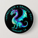 Suche nach blauer drache buttons Aquarell