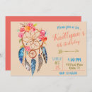 Suche nach aquarell dreamcatcher einladungen Mädchen