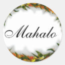 Suche nach mahalo aufkleber Danken