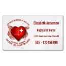 Suche nach rotes herz visitenkarten Nurse