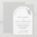 Suche nach graue hochzeit einladungen Botanisch