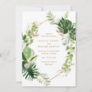 Suche nach greenery wedding einladungen Gold