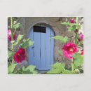 Suche nach blaue tür postkarten Rot