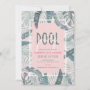 Suche nach pool party einladungen Tropisch